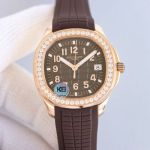 GR Factory Patek Philippe Women's Watch Aquanaut 38mm Quartz Movement Rose Gold Case Watch